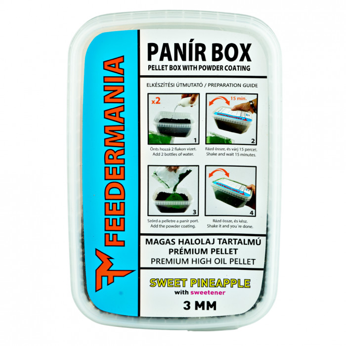 FEEDERMANIA PELLET PANÍR BOX 3 MM SWEET PINEAPPLE